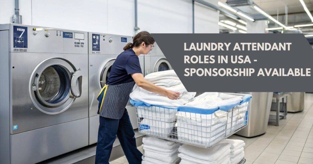 Laundry Attendant Roles In USA Immediate Start